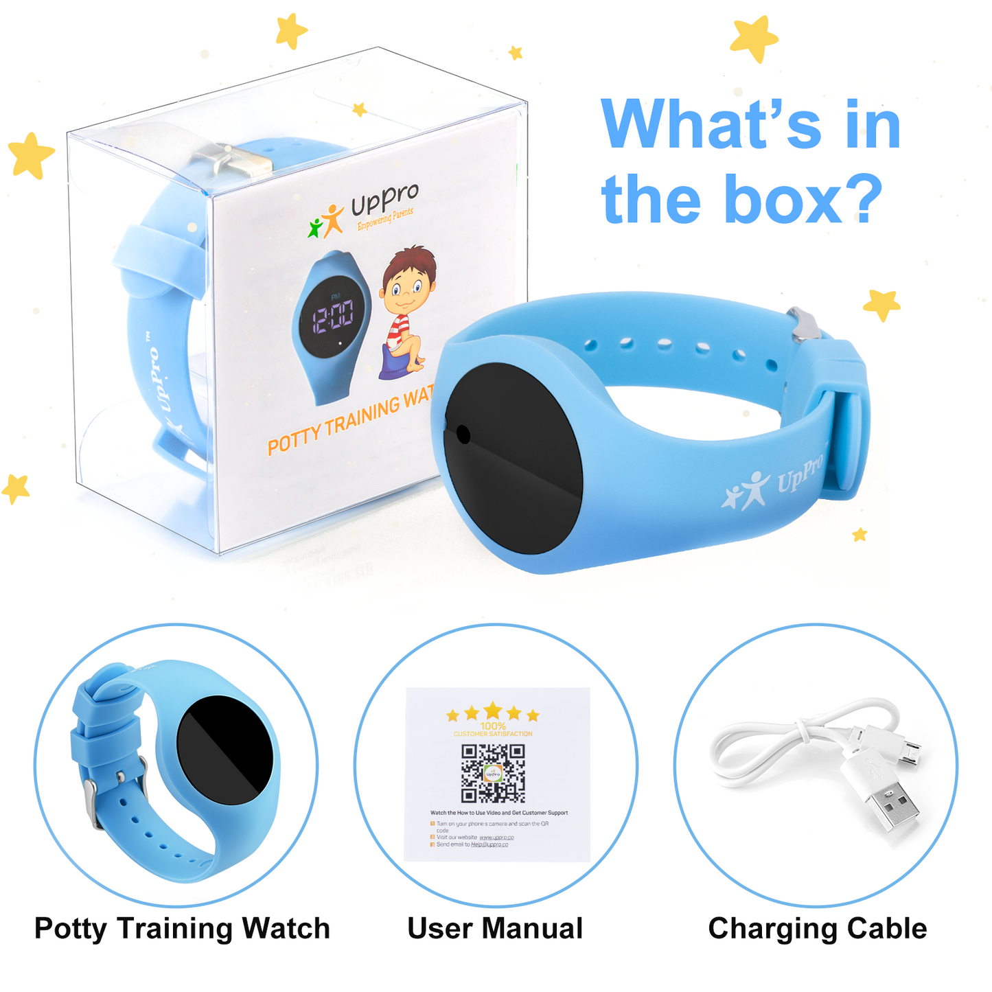 UpPro Potty Training Watch with Countdown Timer