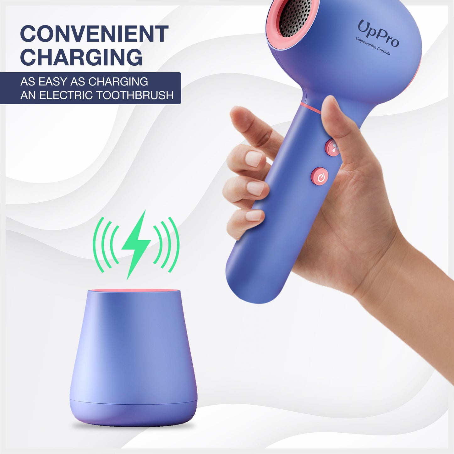 UpPro Baby Cordless Hair & Body dryer