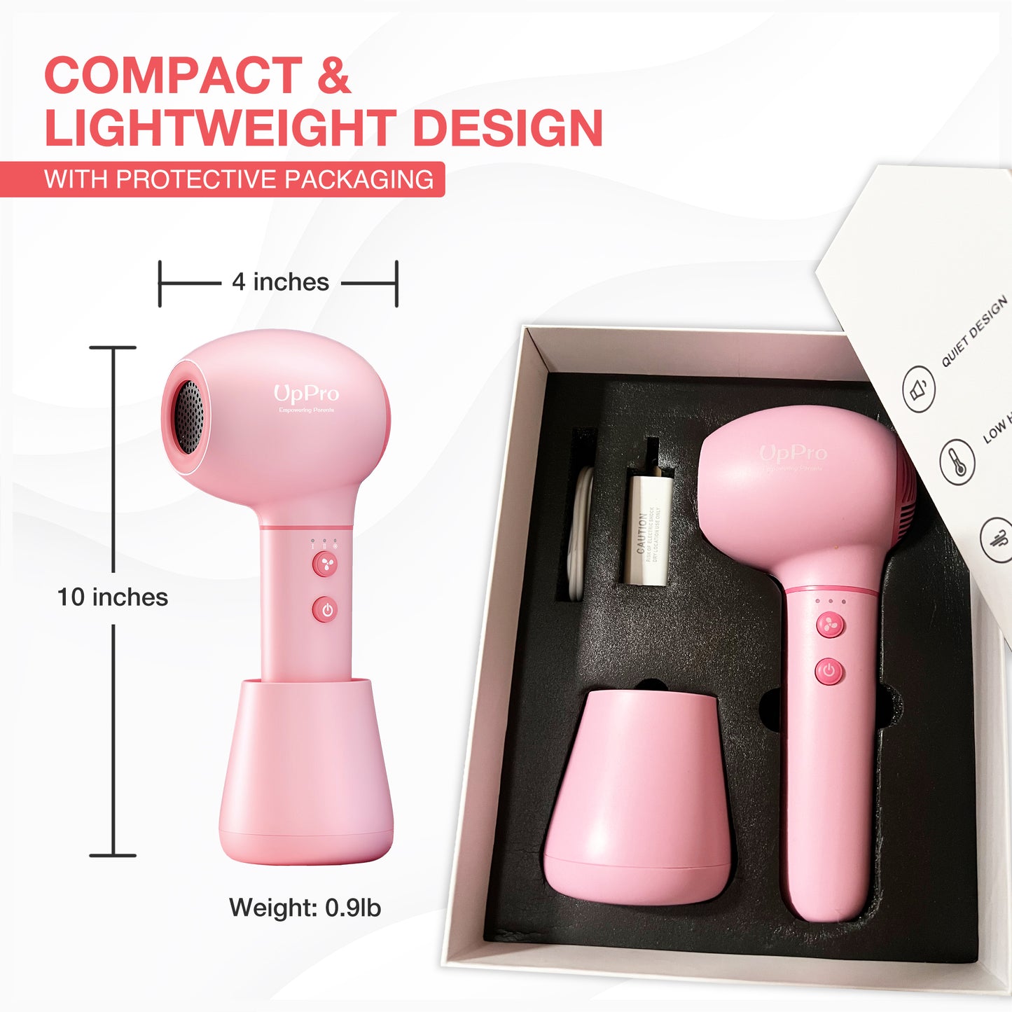 UpPro Baby Cordless Hair & Body dryer